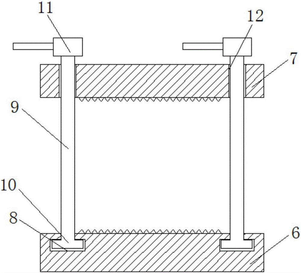 一种旋转机用第二横梁焊夹具的制作方法