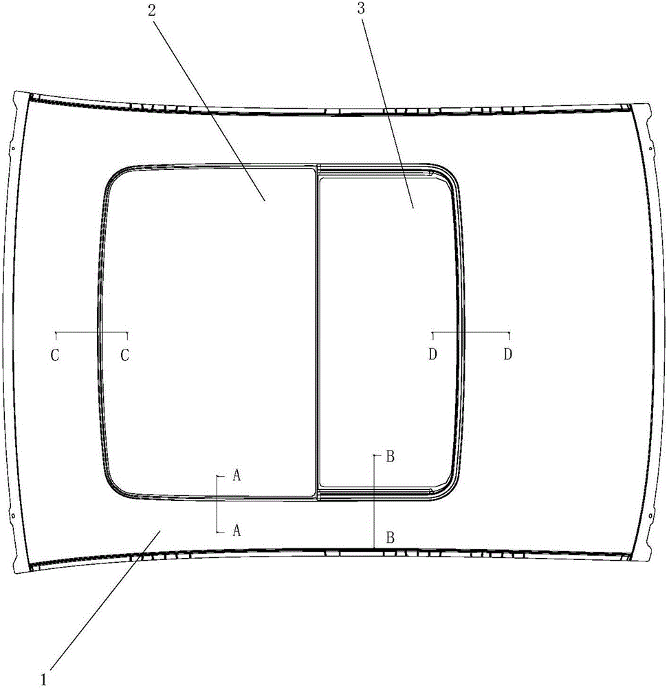 一种全景天窗密封系统的制作方法