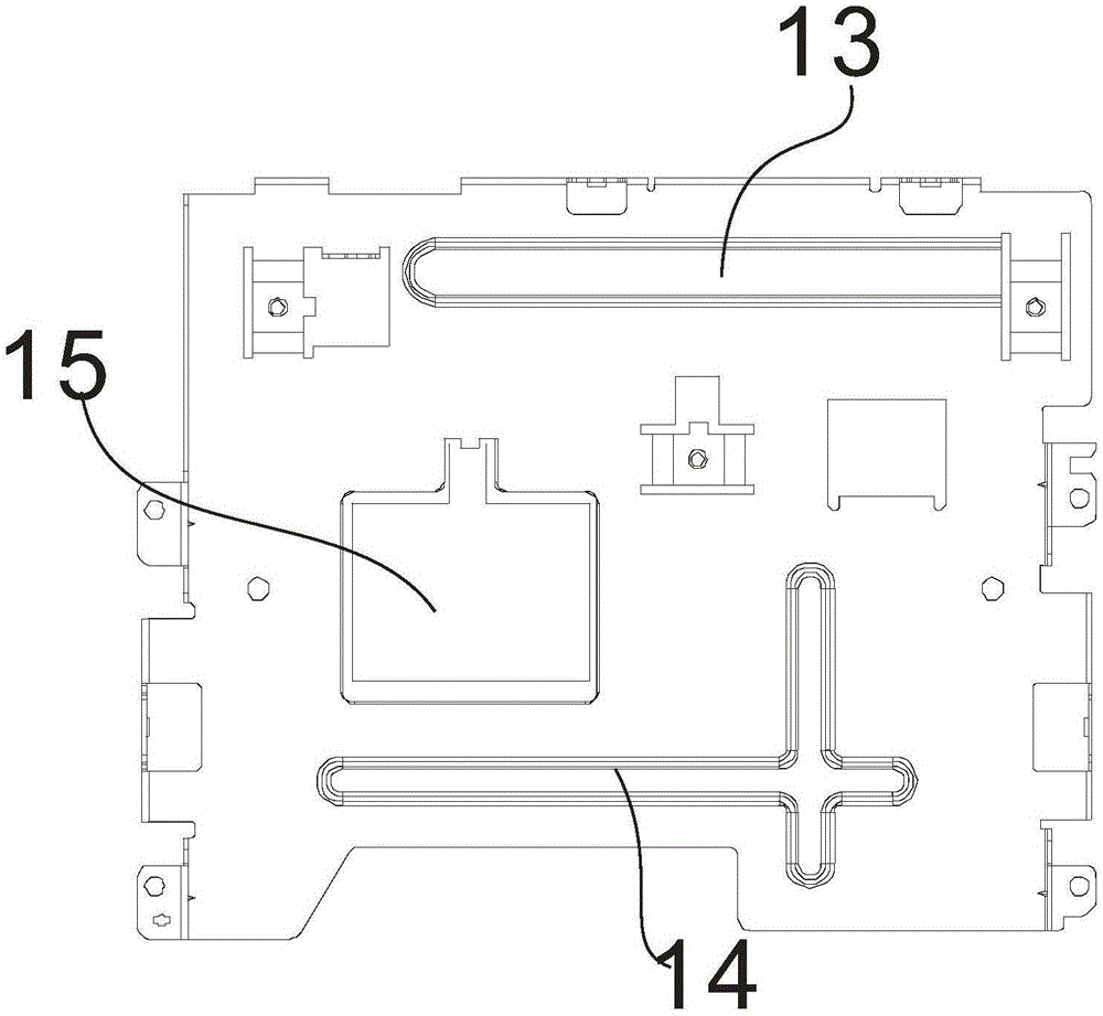 车载DVD触摸屏支架的制作方法