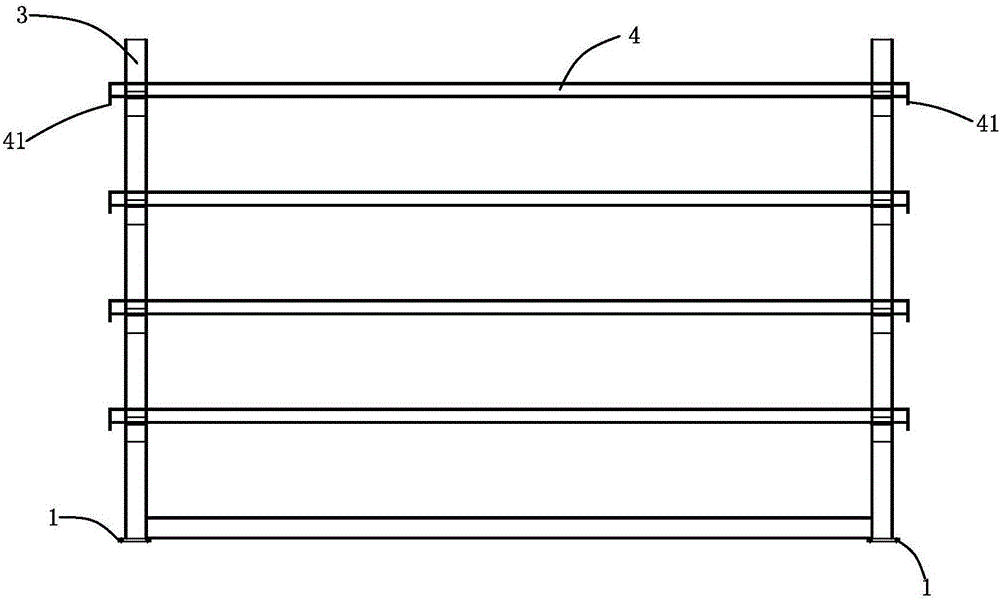 一种叠合板叠放架的制作方法