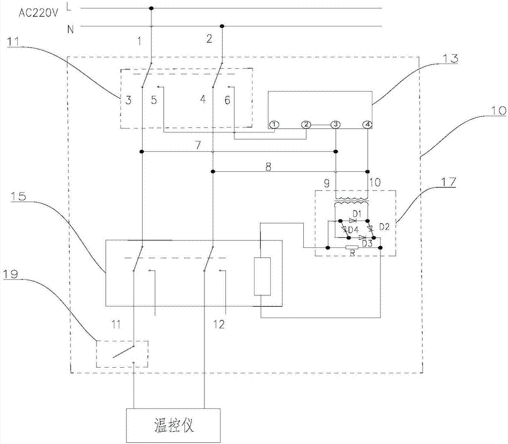 一种自动加温控制装置及注塑机的制作方法