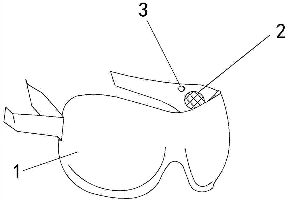 可听音乐的眼罩的制作方法