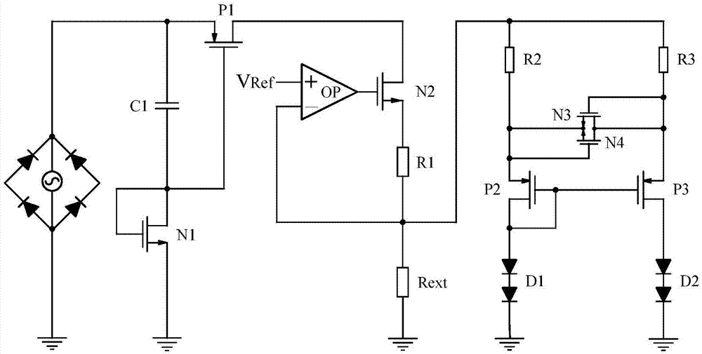 线性恒流电光驱动电路、集成电路与控制系统的制作方法