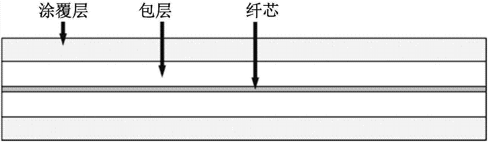 长周期光纤光栅折射率传感器及折射率检测装置的制作方法