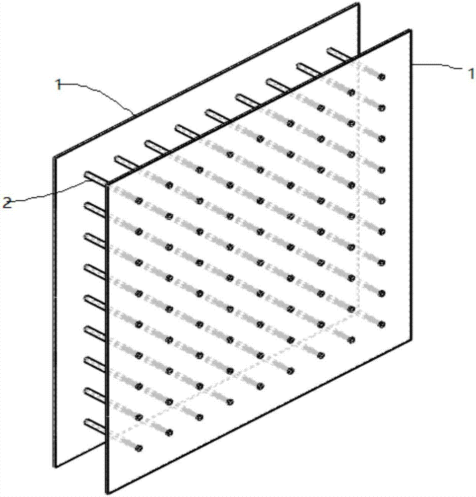 建筑双钢板混凝土结构双钢板连接构件的制作方法