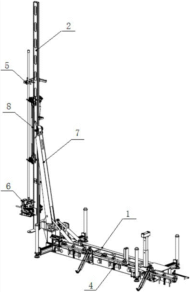 一种全自动石油修井杆管作业工业机器人的制作方法