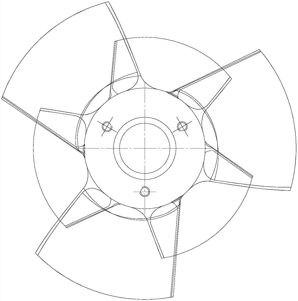 核主泵轴流式叶轮的制作方法