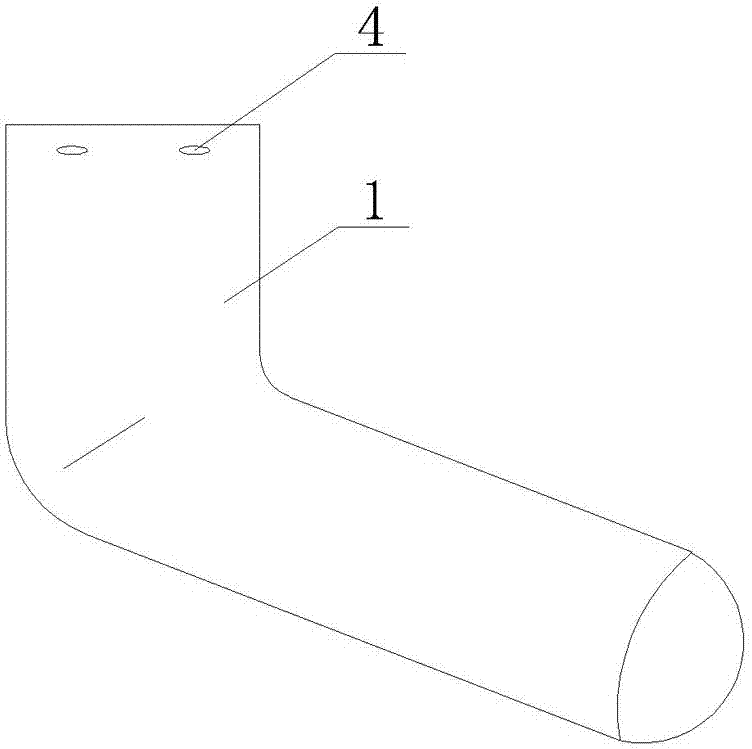 多层保暖套袜的制作方法