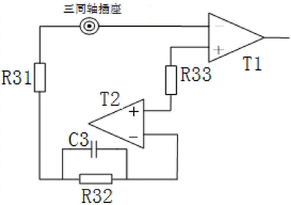 一种用于接地装置火花放电条件下的微小电流检测电路的制作方法