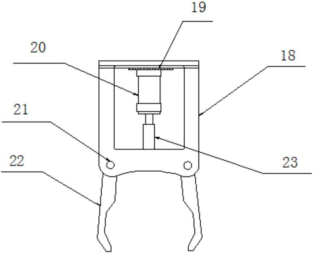 一种汽车夹具机械手的制作方法