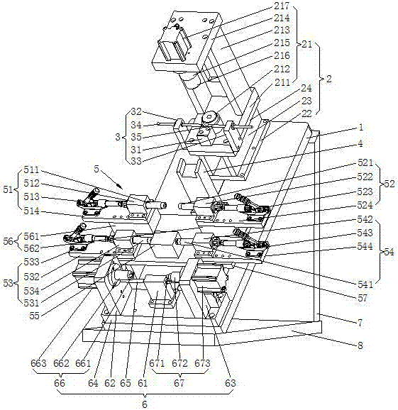 一种摩托车车架组合工装的制作方法