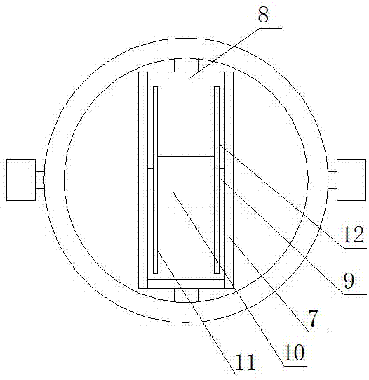 一种电缆放置架的制作方法