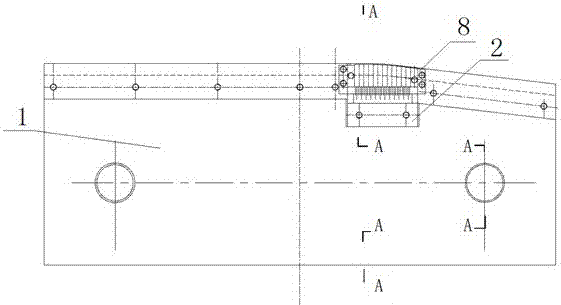型面可调的轨道车辆立柱类构件拉弯成形模具的制作方法