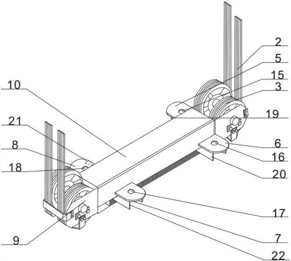 一种电梯轿厢悬挂装置的紧固装置的制作方法