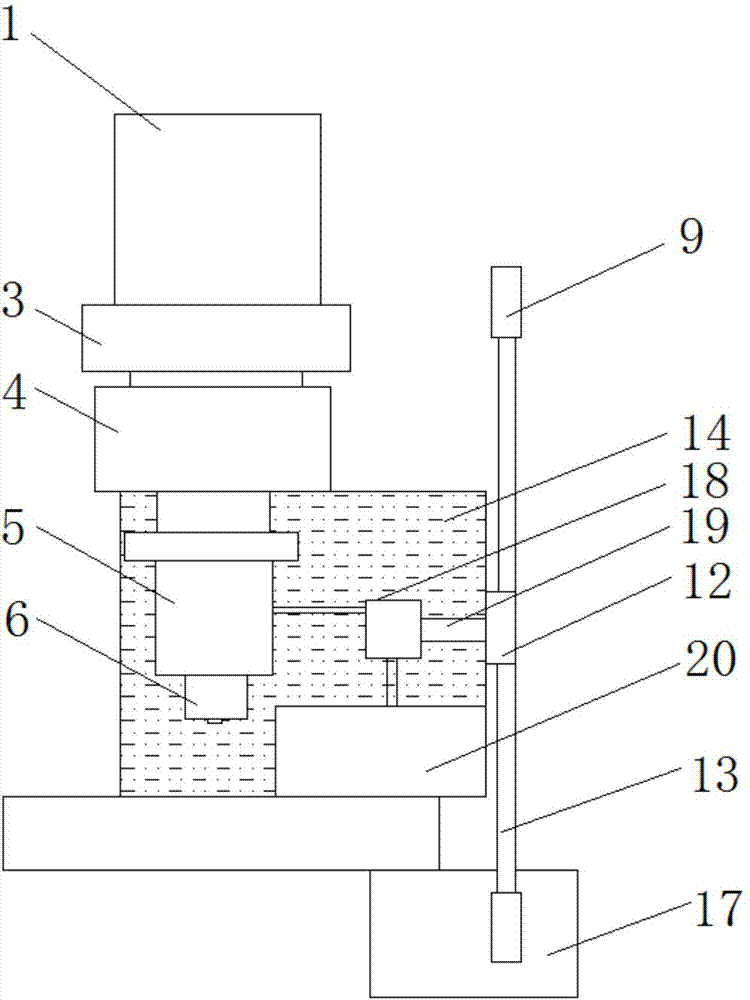 一种高精度自动化钻床的制作方法