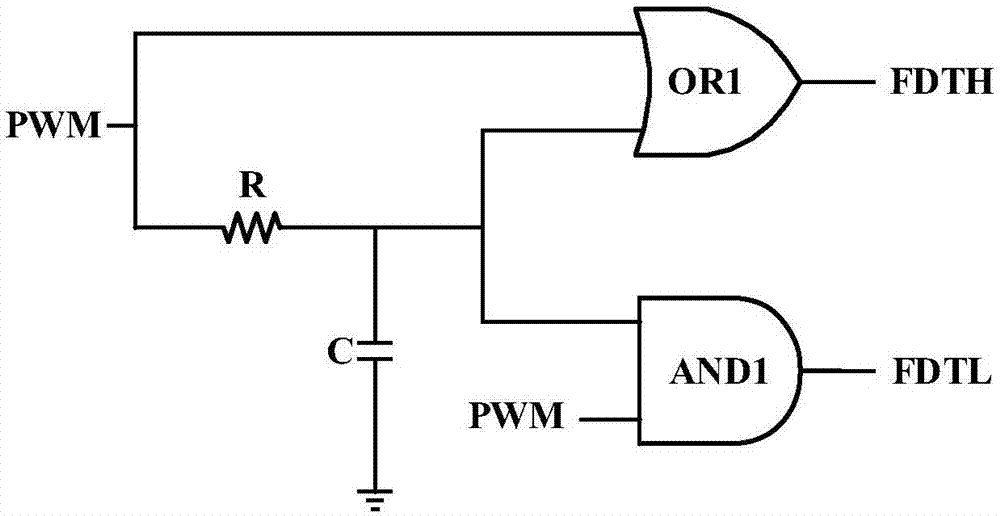 基于体二极管导通检测的开关变换器自适应死区产生电路的制作方法