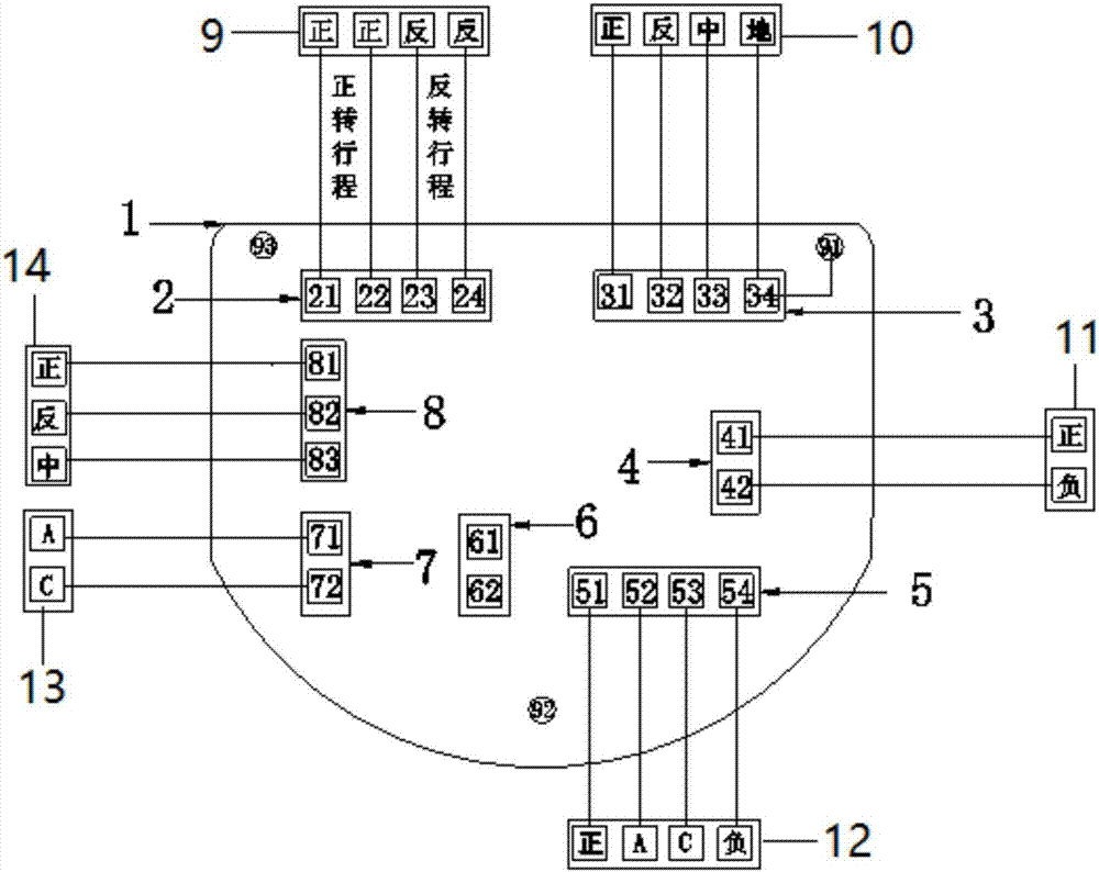 一种串联型卷帘门外挂电机控制板的制作方法