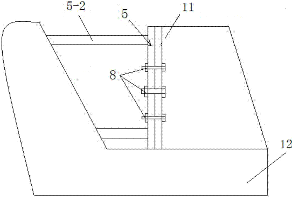 正面吊的防止集装箱挂箱装置的制作方法