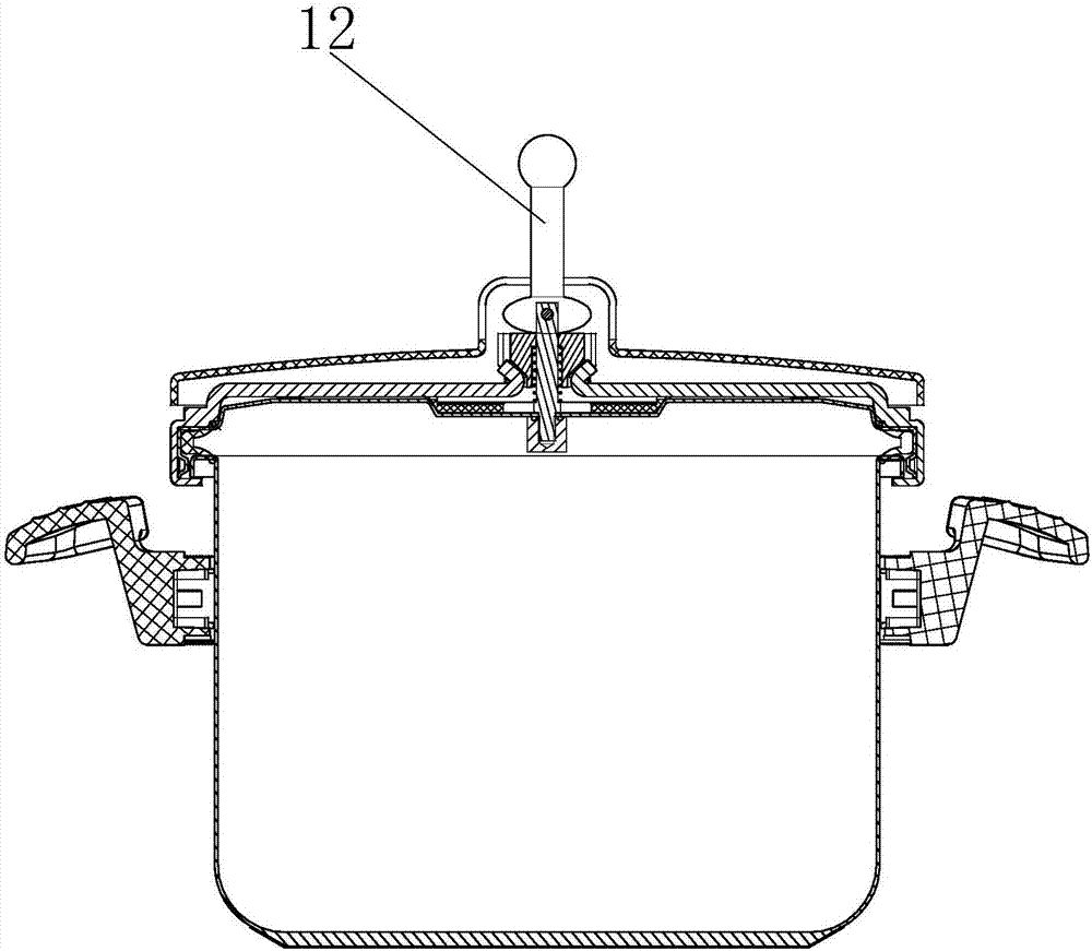 一种压力锅锅盖的多工位锁紧装置的制作方法