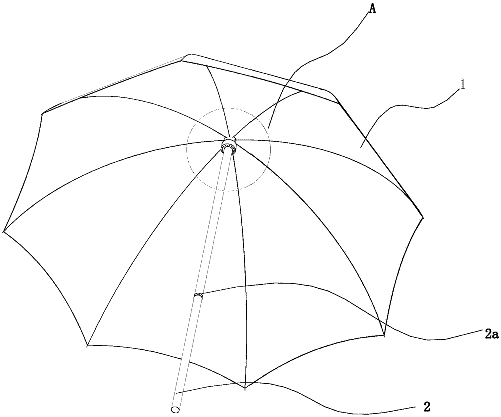 一种用以降温的钓鱼遮阳伞的制作方法