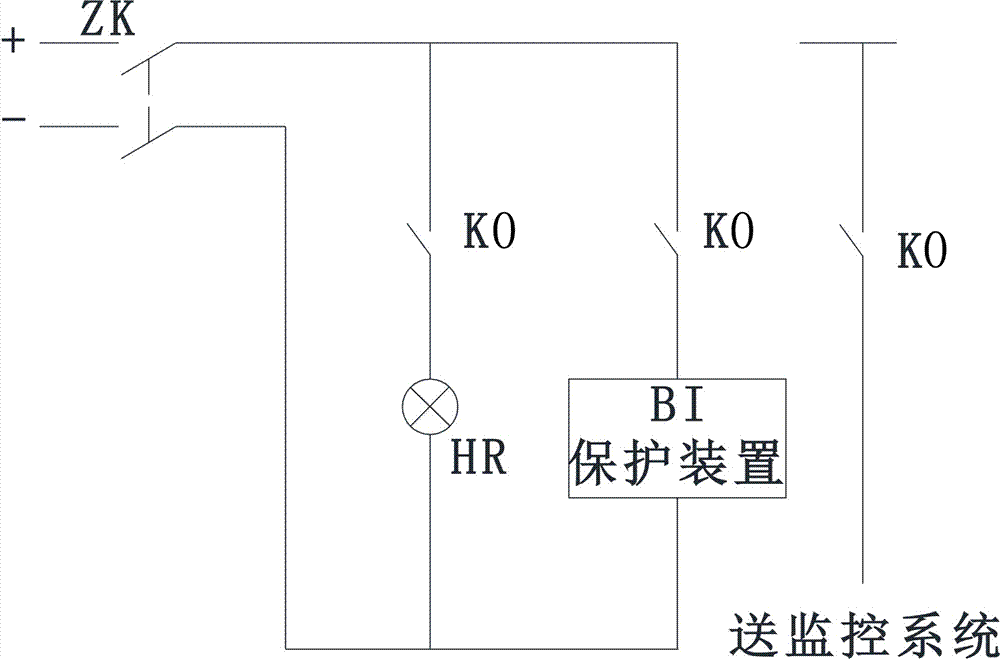 一种监测10kV合闸闭锁回路的电路的制作方法