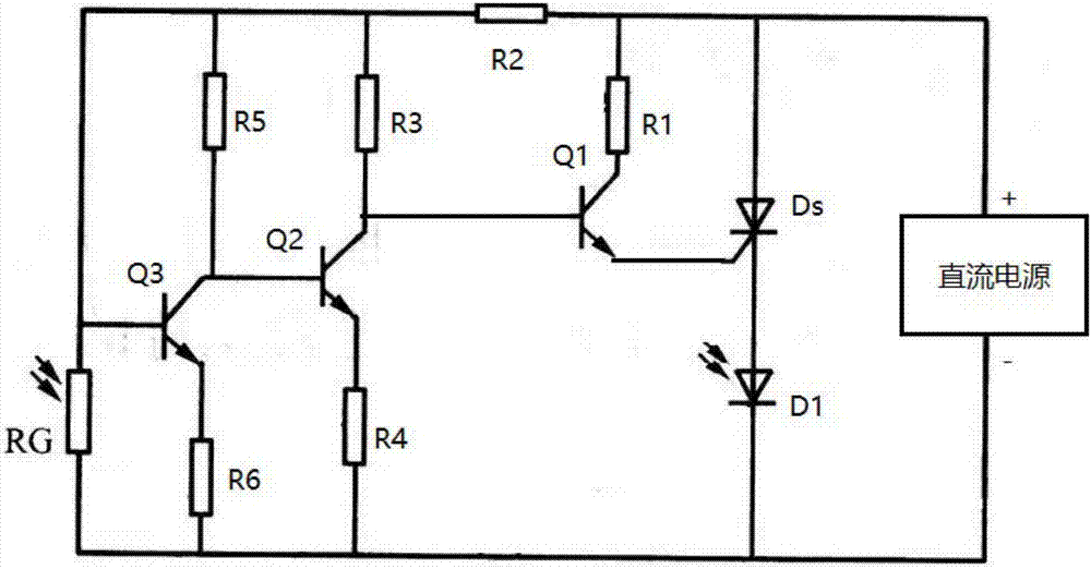 一种光控led照明控制电路的制作方法