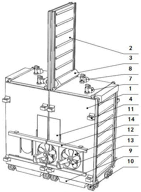 高压环网箱型开关柜的制作方法