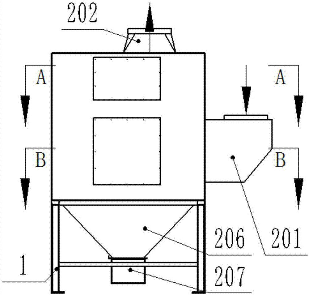 一种高效多滤筒除尘器的制作方法