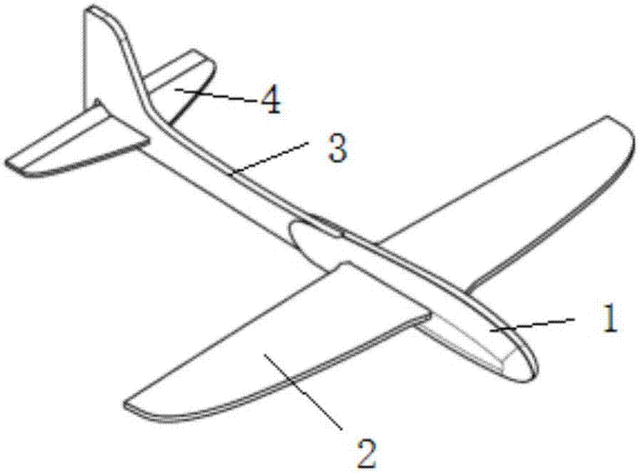 一种轻小型航空模型飞机的制作方法