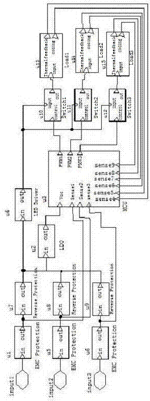 基于硬件分时复用LED驱动系统的制作方法