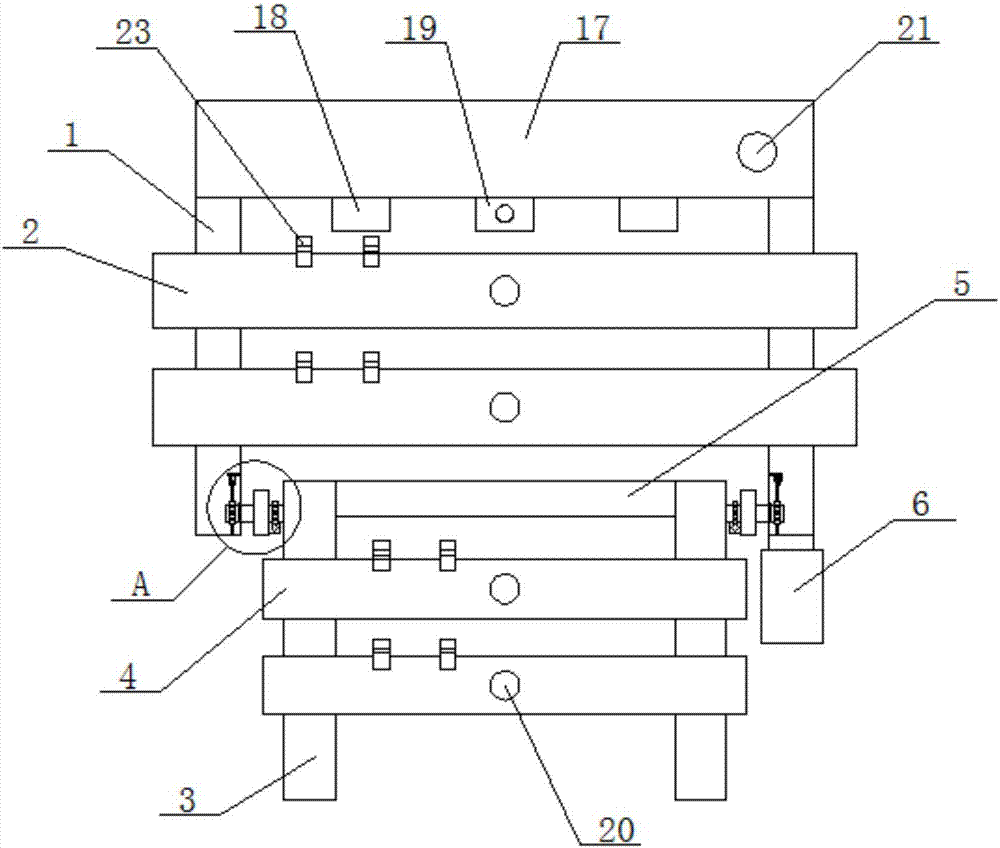 一种具有折叠功能的电热毛巾架的制作方法