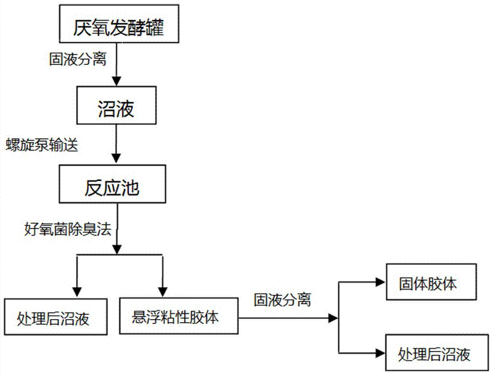 一种沼液除臭降固方法与流程