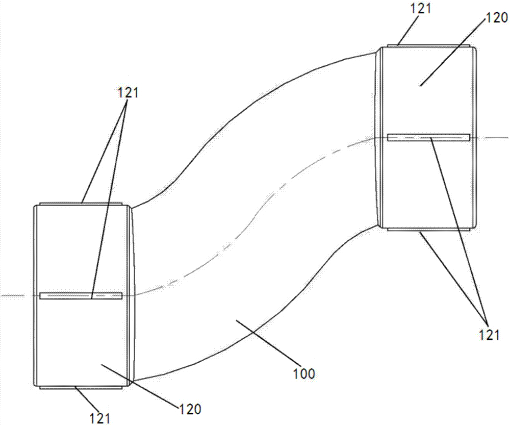 一种爬坡弯头的制作方法