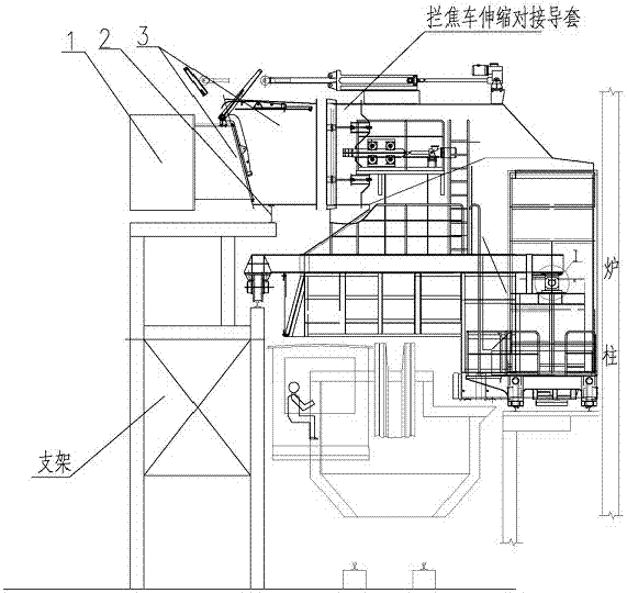 一种用于拦焦除尘系统混合对接装置的制作方法