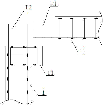 一种预制装配式剪力墙与楼梯的连接结构的制作方法