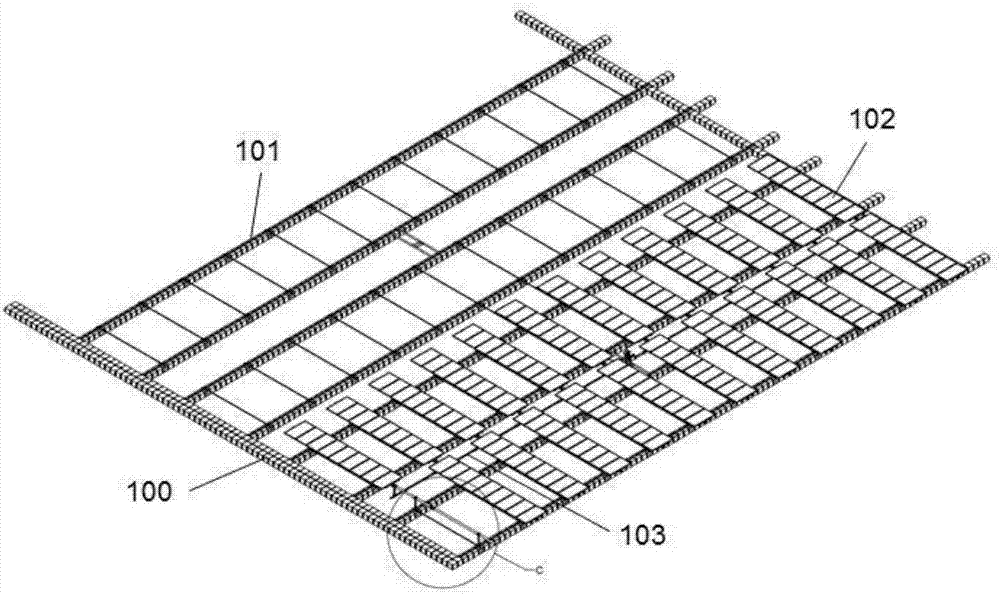 适用于平单轴光伏跟踪的水面支撑系统的制作方法