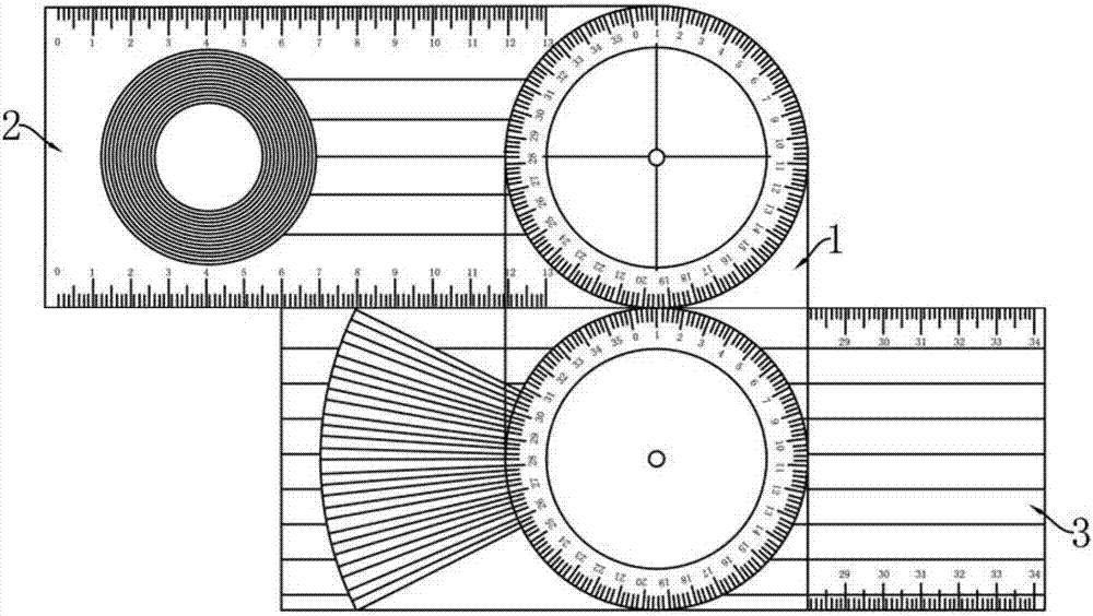 双关节骨科测量尺的制作方法
