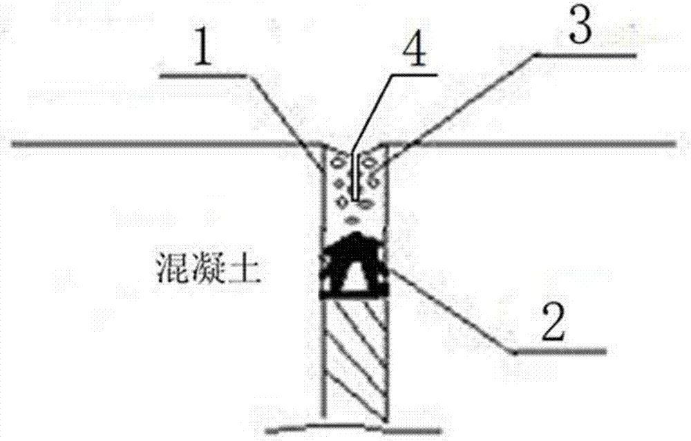 混凝土变形接缝抗冲磨防渗结构及其施工方法与流程