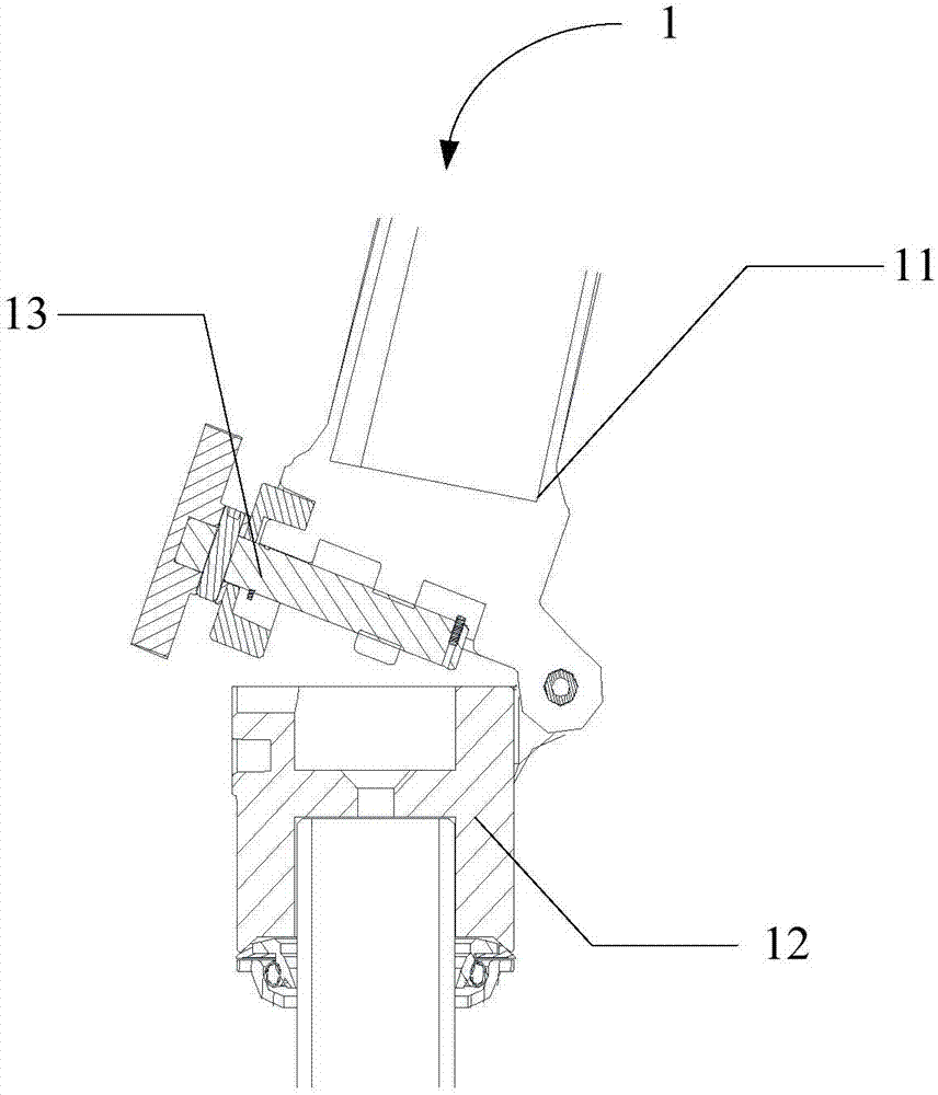 折叠电动自行车及车前管折叠器的制作方法