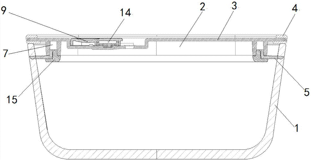 长寿命耐压保鲜盒及保鲜盒盖的制作方法