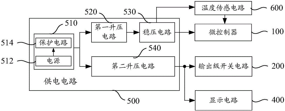 电子烟及其供电电路的制作方法