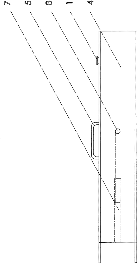 四折叠便携式无障碍坡道的制作方法