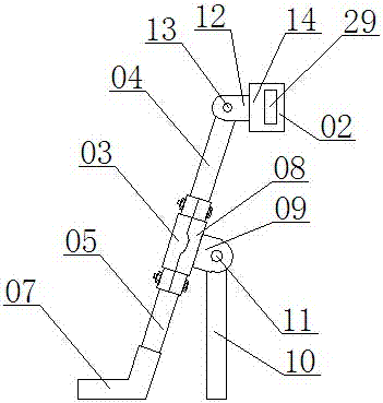 一种林业苗木移栽固定架的制作方法