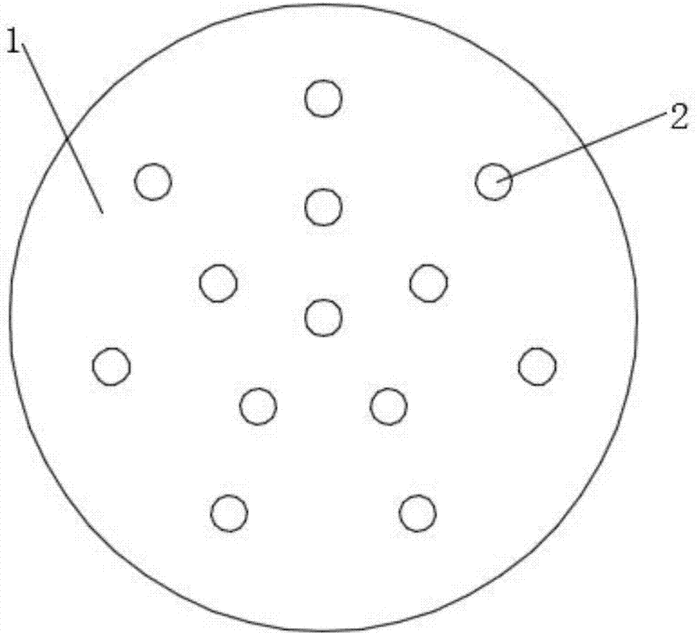 一种托杆气球底座的制作方法