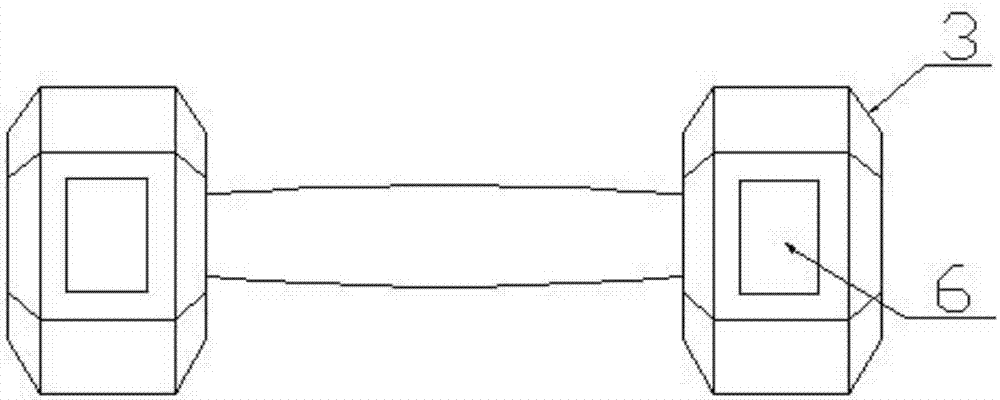 一种健身哑铃的制作方法
