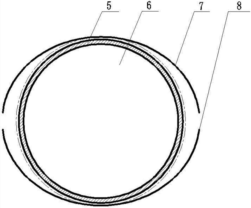 吐丝机用椭圆油膜轴承结构的制作方法