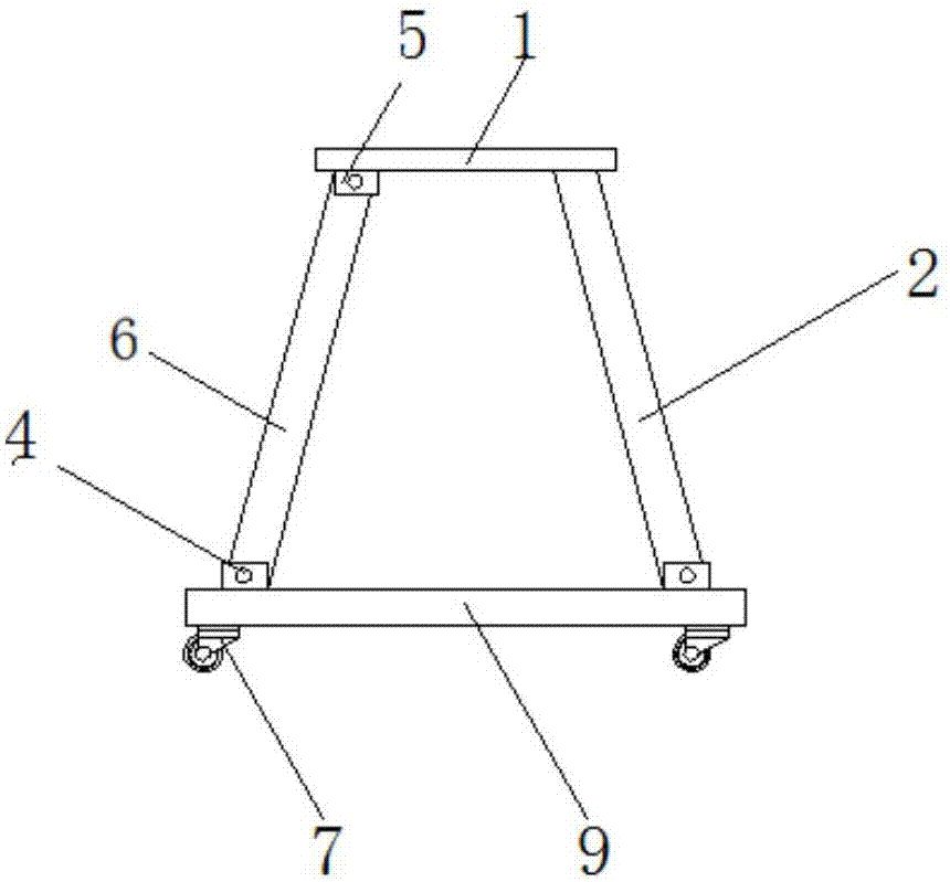 一种建筑施工用梯子的制作方法