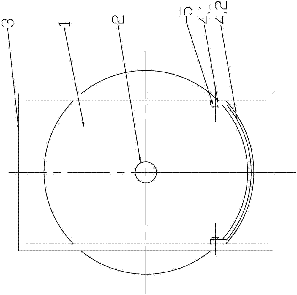 圆网烘筒转轴防护装置的制作方法