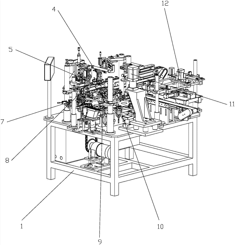 一种增压泵线圈组装机的制作方法