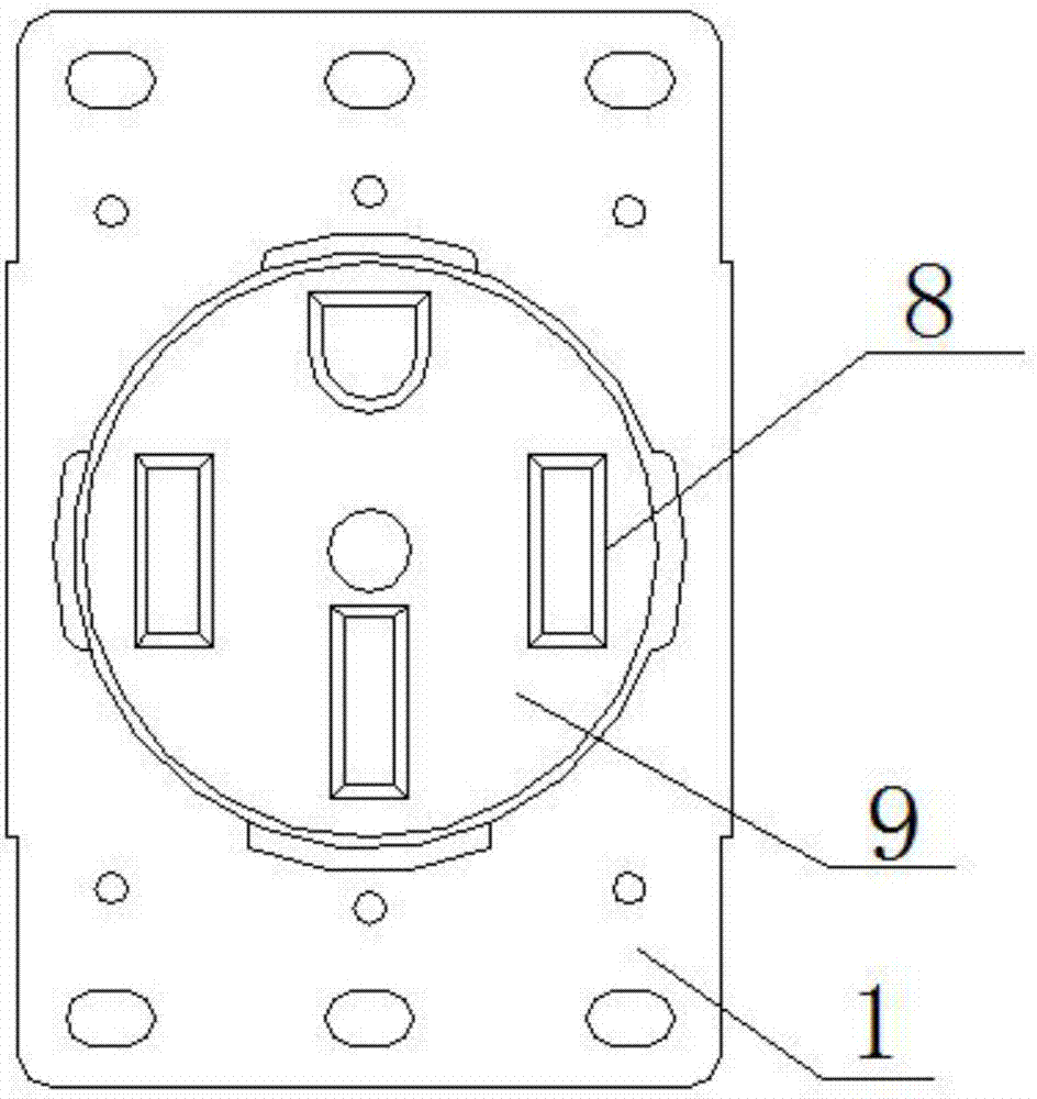 一种便于固定的插座的制作方法